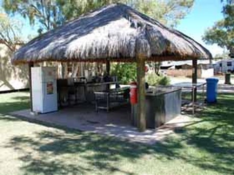 Outdoor Bali Hut kitchen for BBQ's and relaxation